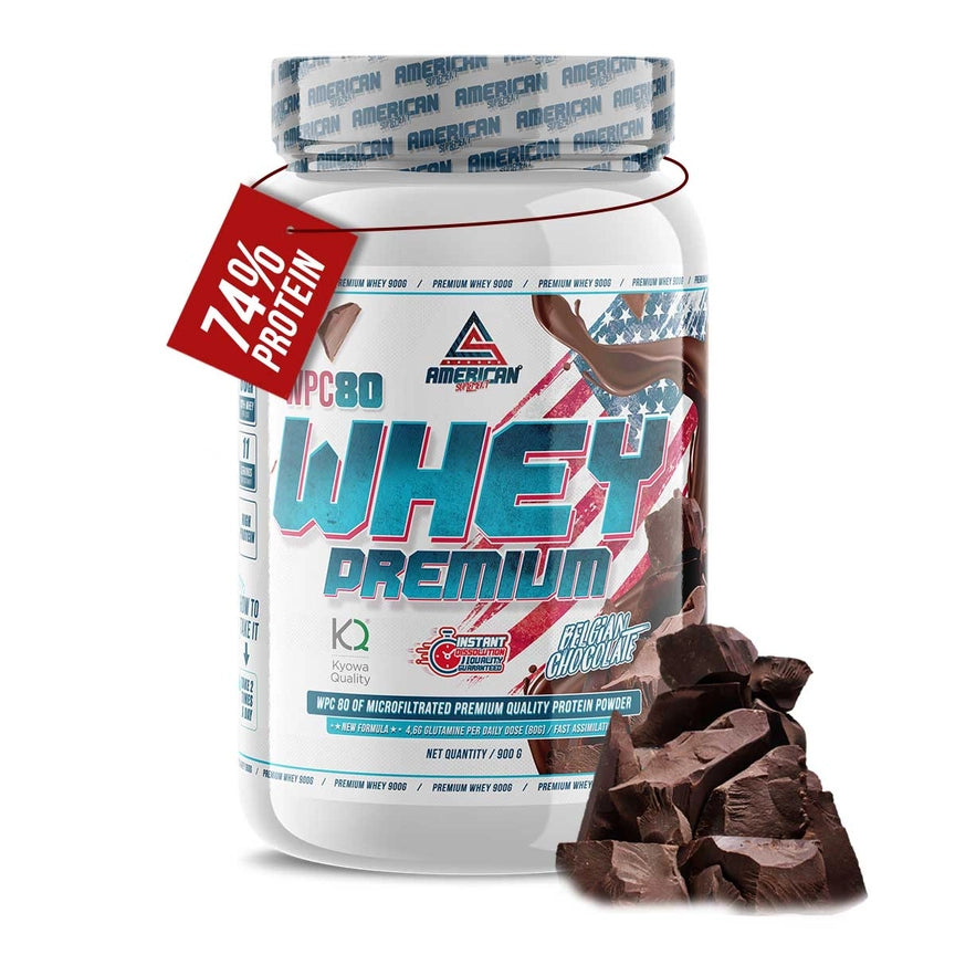 Whey Protein | Premium WPC80 900 g | CHOCOLATE BELGA