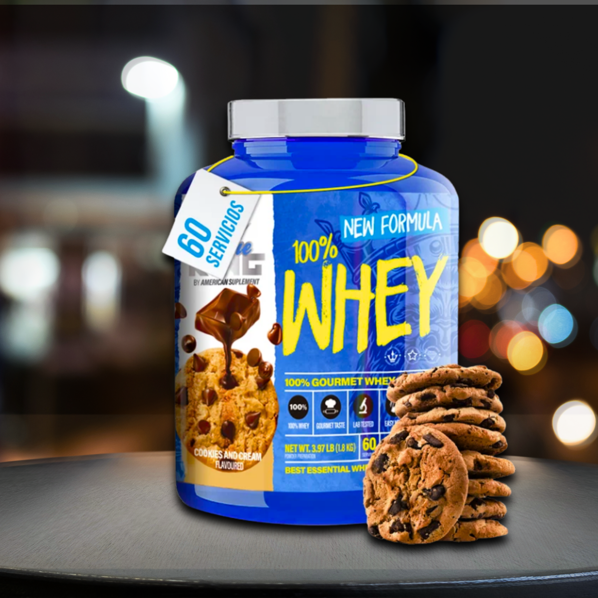 100% | WHEY+TAURINA+CREATINA🏋️‍♂️